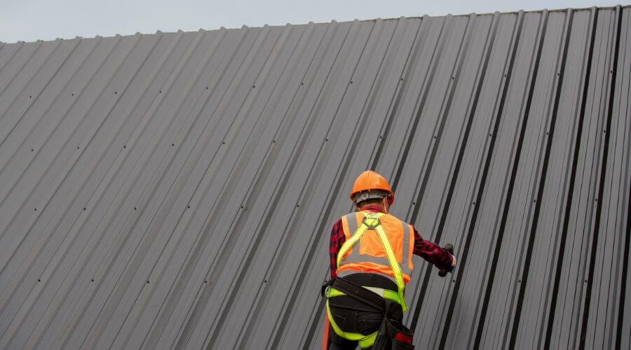 Professional metal roof installation services in Torrance, PA